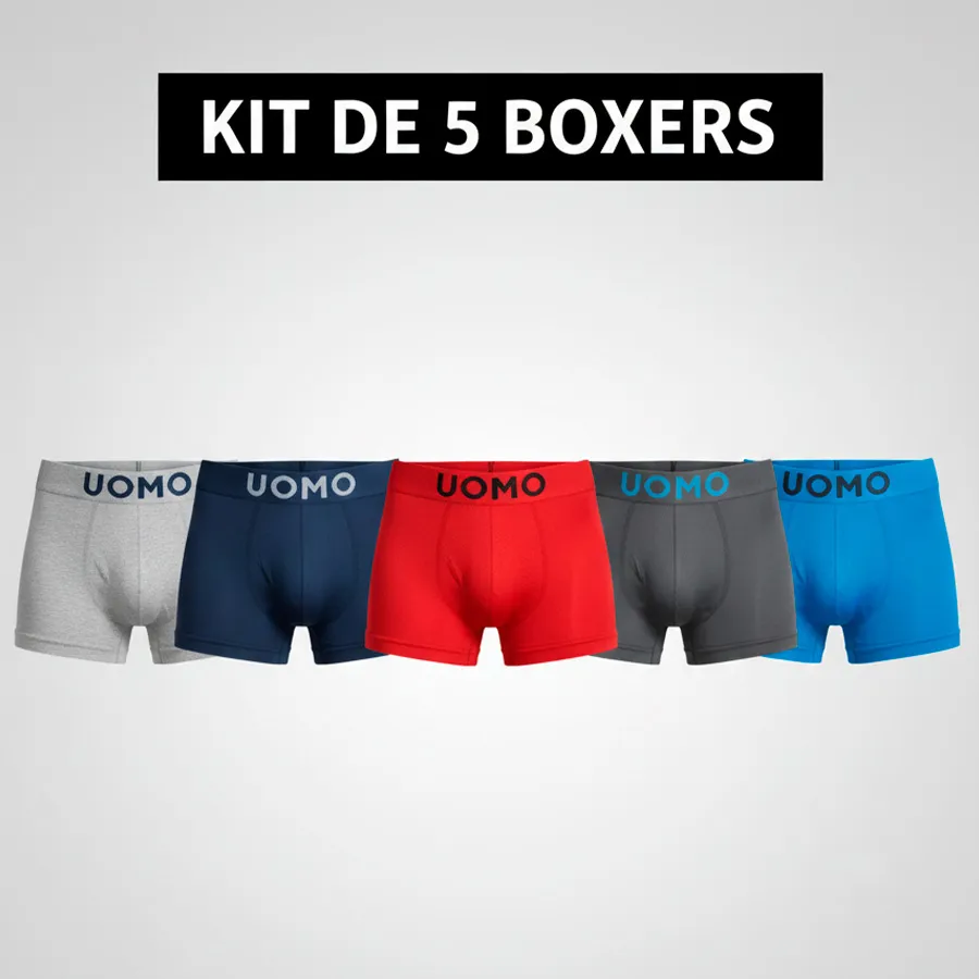 140-B KIT DE 5 BOXERS DE HOMBRE 7374